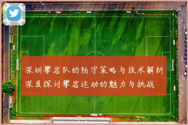 深圳攀岩队的防守策略与技术解析深度探讨攀岩运动的魅力与挑战